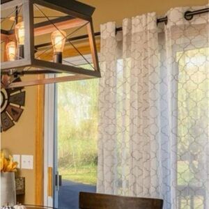 Sheer curtains 84” (8 panels)